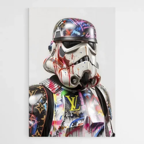 Tableau Street Art Clone Star Wars