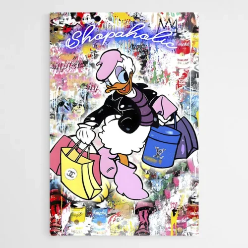 Tableau Street Art Daisy Duck