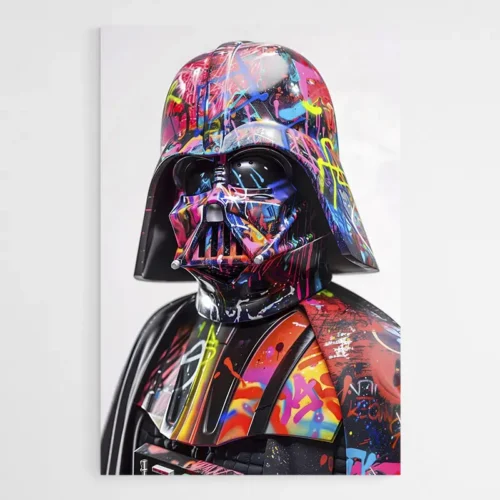 Tableau Street Art Dark Vador Star Wars