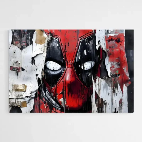 Tableau Street Art Deadpool