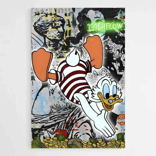 Tableau Street Art Donald Duck