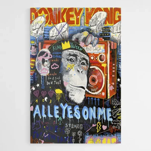 Tableau Street Art Donkey