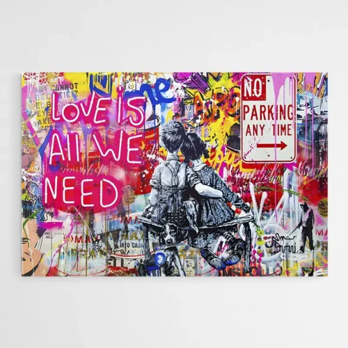 Tableau Street Art Graffiti