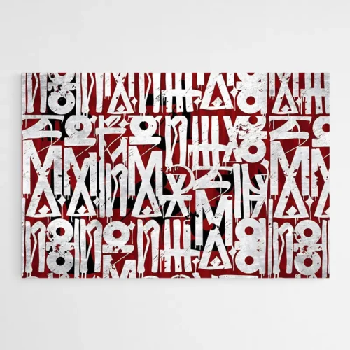 Tableau Street Art Graffiti Colore