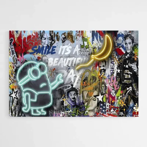 Tableau Street Art Graffiti Moderne