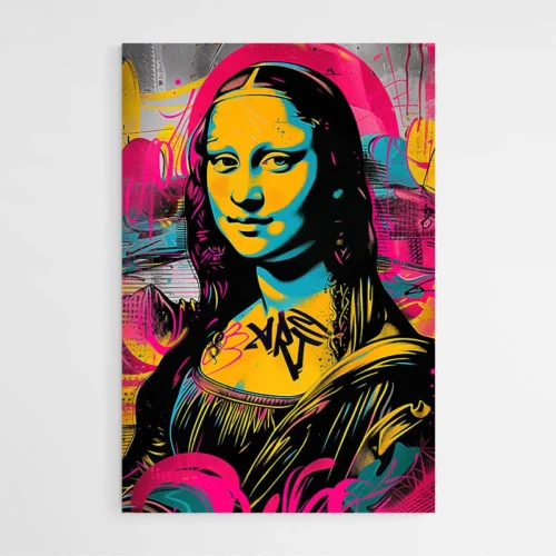 Tableau Street Art Joconde