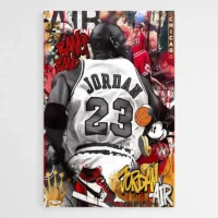 Tableau Street Art Jordan Moderne