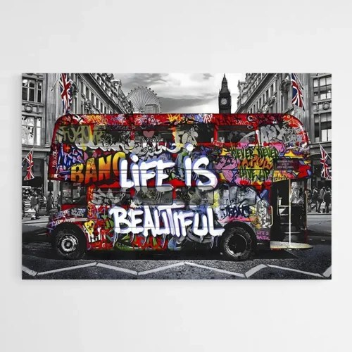 Tableau Street Art Londres