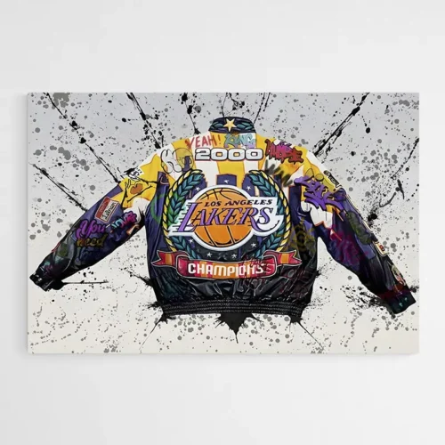 Tableau Street Art Los Angeles Lakers