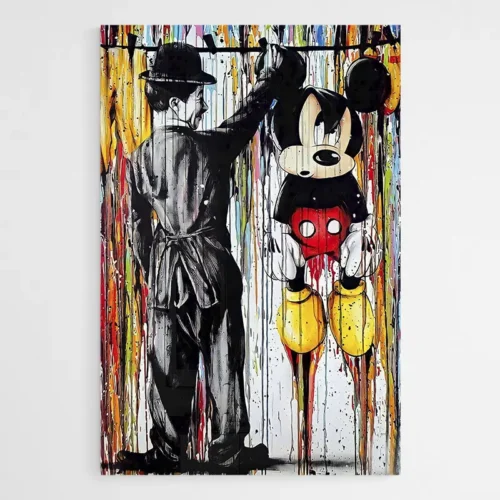 Tableau Street Art Mickey