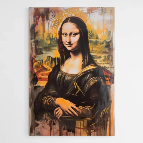 Tableau Street art Mona Lisa