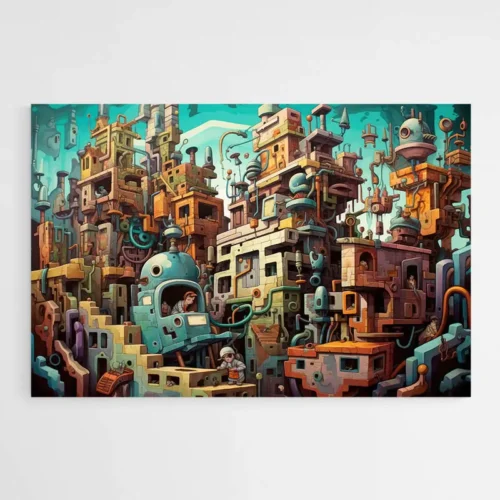 Tableau Street Art Original