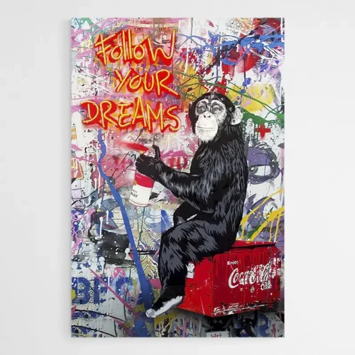 Tableau Street Art Singe