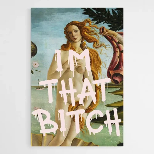 Tableau Street Art Vintage