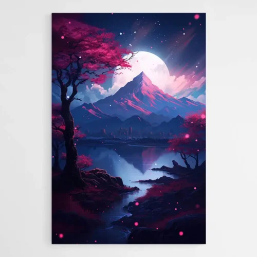 Tableau Style Montagne