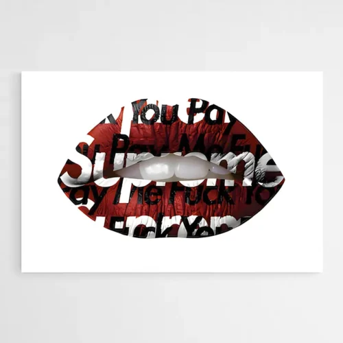 Tableau Supreme Levres