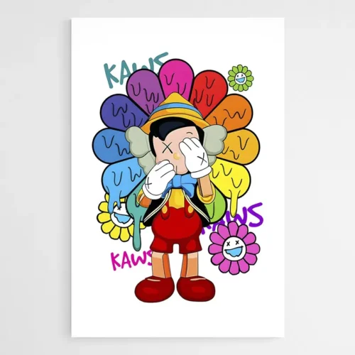 Tableau Takashi Murakami Kaws