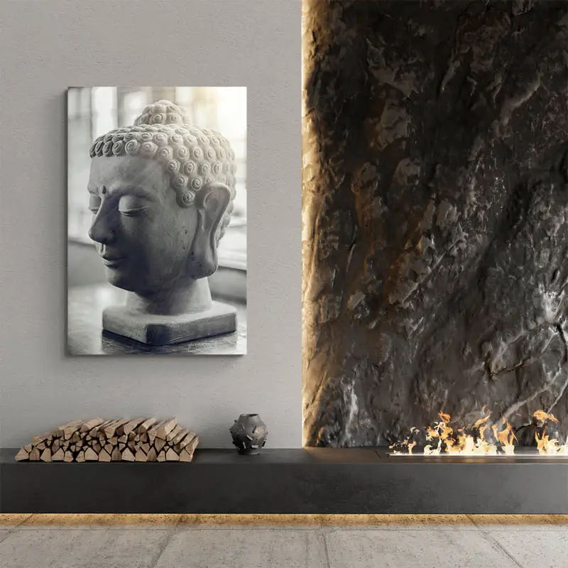 Tableau Tête de Bouddha