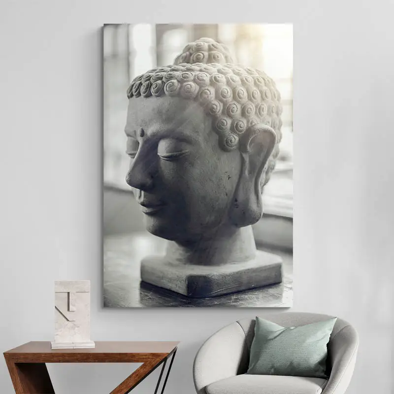 Tableau Tête de Bouddha