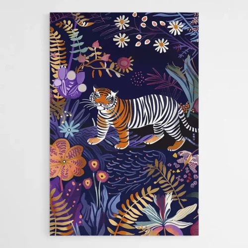 Tableau Tigre Colore