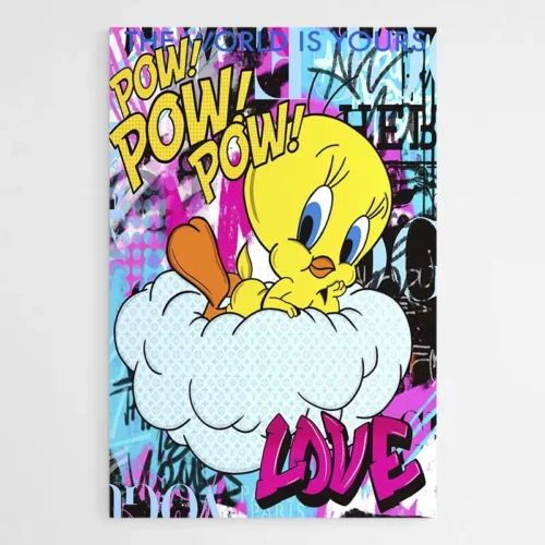 Tableau Titi Pop Art