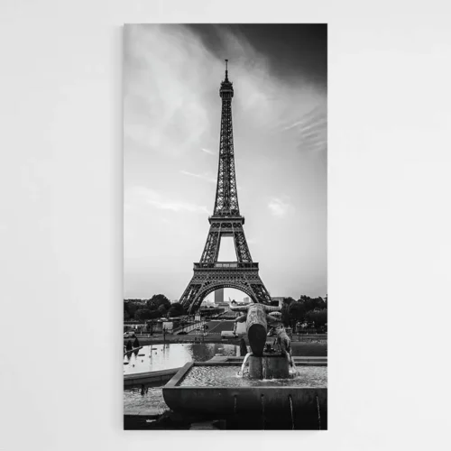 Tableau Tour Eiffel Noir et Blanc