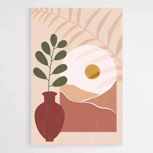 Tableau Tranquillite Minimaliste