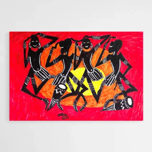Tableau Tribu Africaine