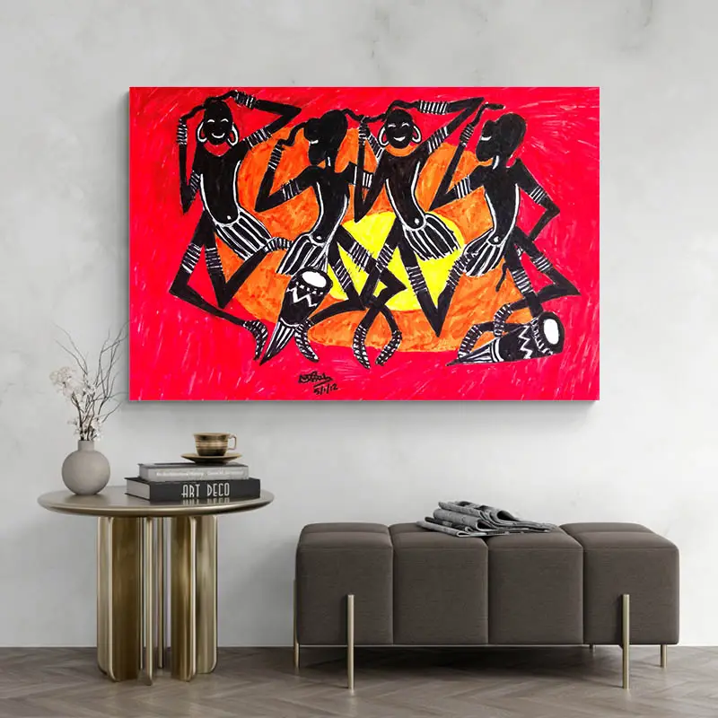 Tableau Tribu Africaine