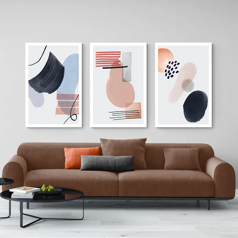 Tableau triptyque mural