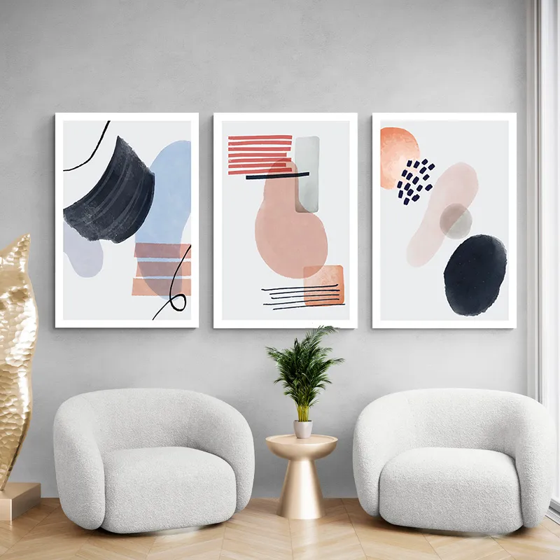 Tableau triptyque mural