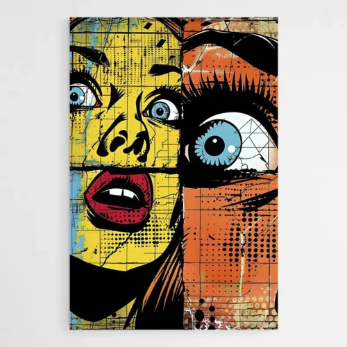 Tableau Unique Pop Art