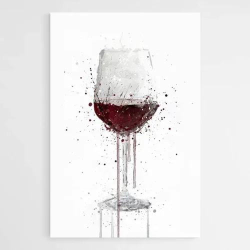 Tableau Verre de Vin