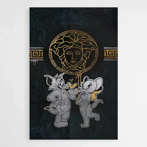 Tableau Versace Street Art