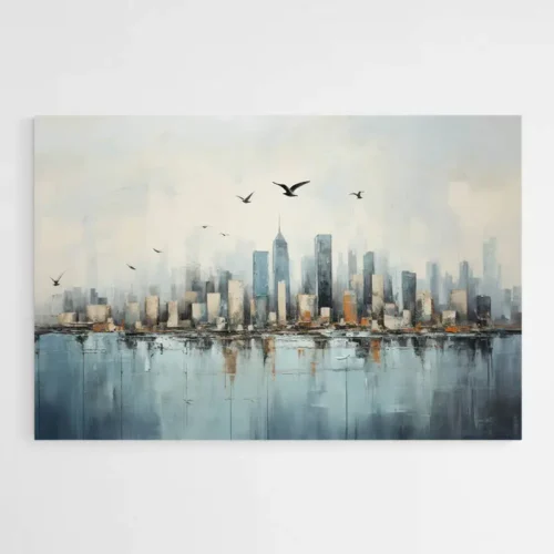 Tableau Ville Moderne