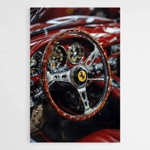 Tableau Voiture Ferrari Interieur