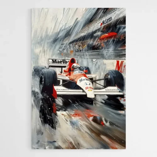 Tableau Voiture Mclaren Vintage