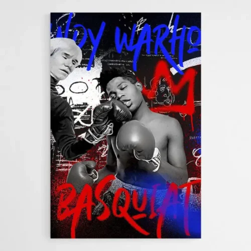 Tableau Warhol Basquiat