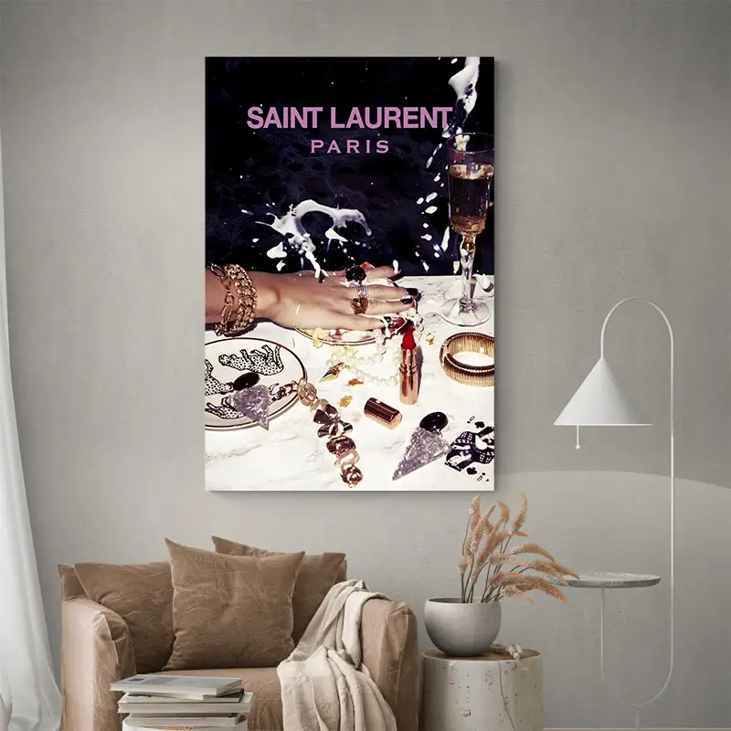 Vintage Yves Saint Laurent Wall Art