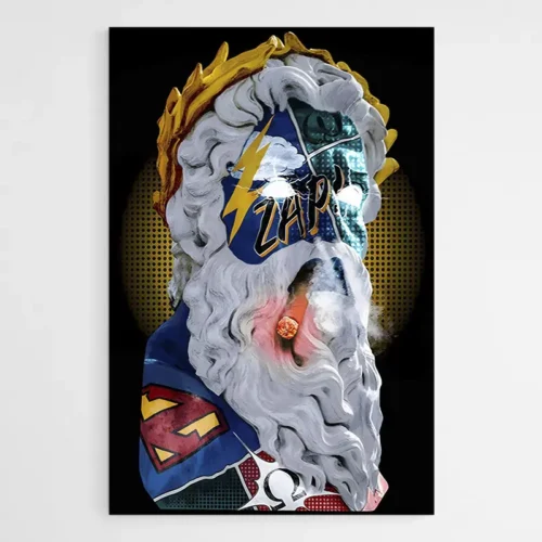 Tableau Zeus Pop Art