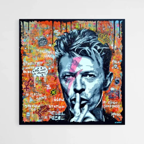 Tableau David Bowie Street Art