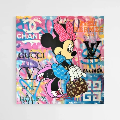 Tableau luxe street art