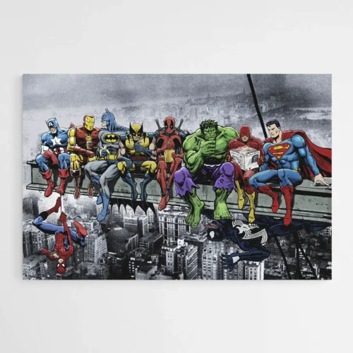 Tableau Marvel vintage