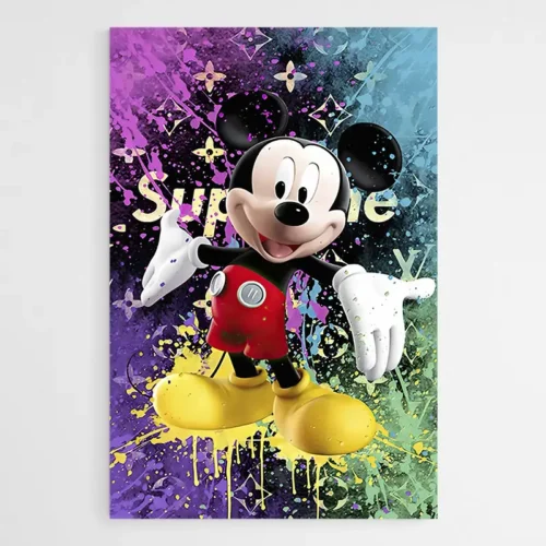 Tableau Mickey Mouse Pop Art