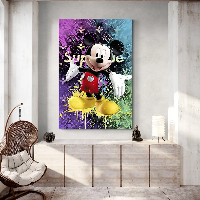 Mickey Mouse Pop Art