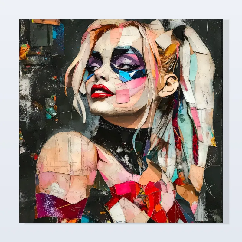 Tableau Harley Quinn puzzle pop