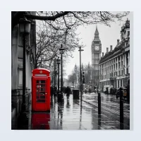 Tableau Londres cabine Big Ben