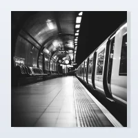 Tableau Londres station métro