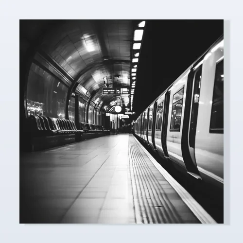 Tableau Londres station métro