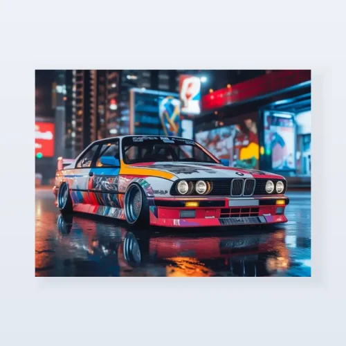 Tableau BMW art car Tableau BMW art car